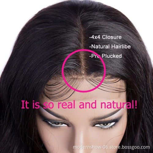 Deep wave  Lace Closure 5*5 4*4 Human Hair  Deep Wave Virgin Hair Transparent HD  Lace Closure